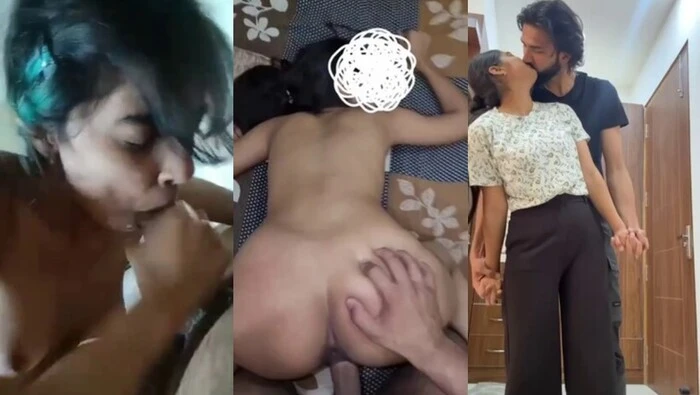 Beautiful & Sexy Indian Girlfriend Sloppy Blowjob MMs